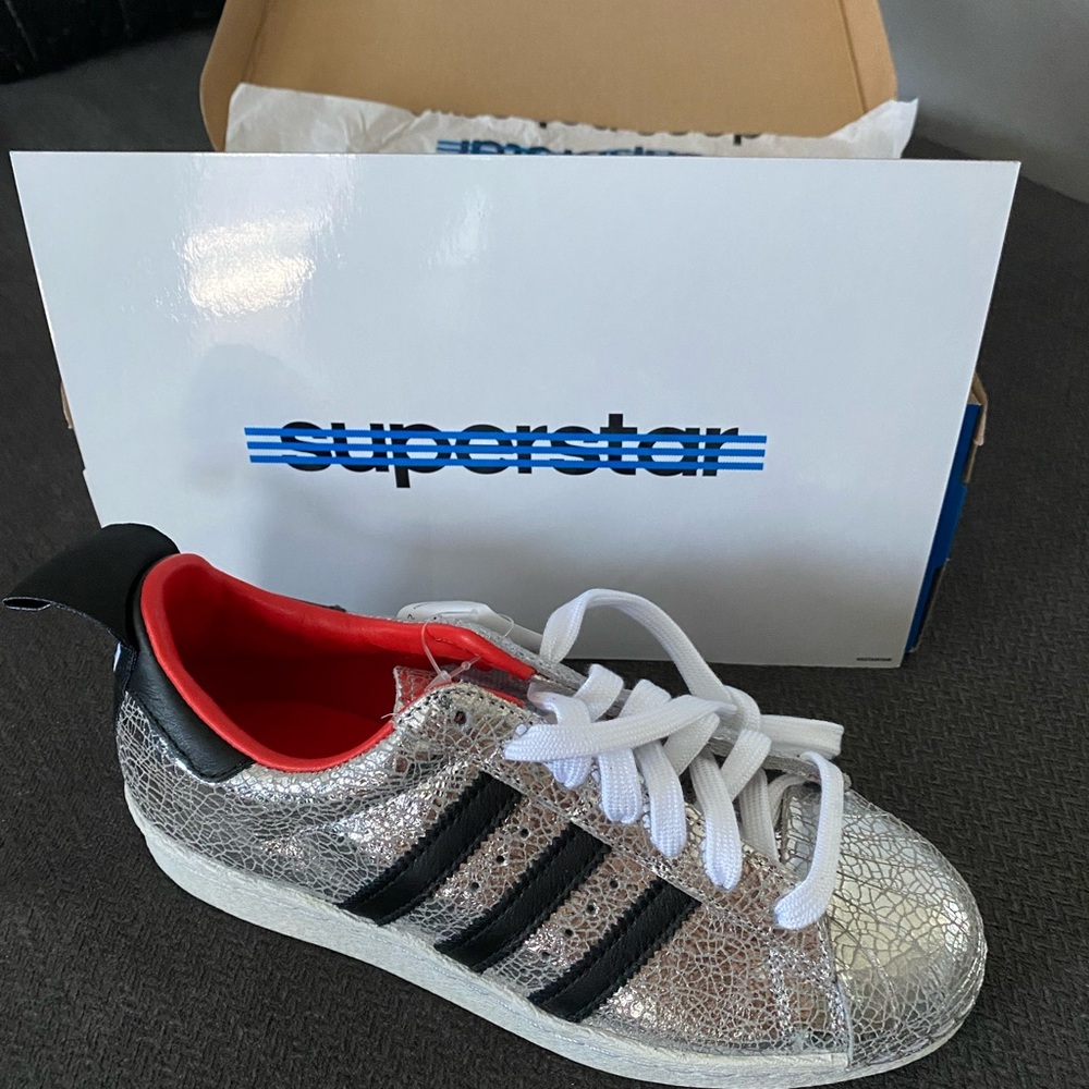 Adidas x Topshop 80s premium superstar Sneaker size US 5 1/2 (New)